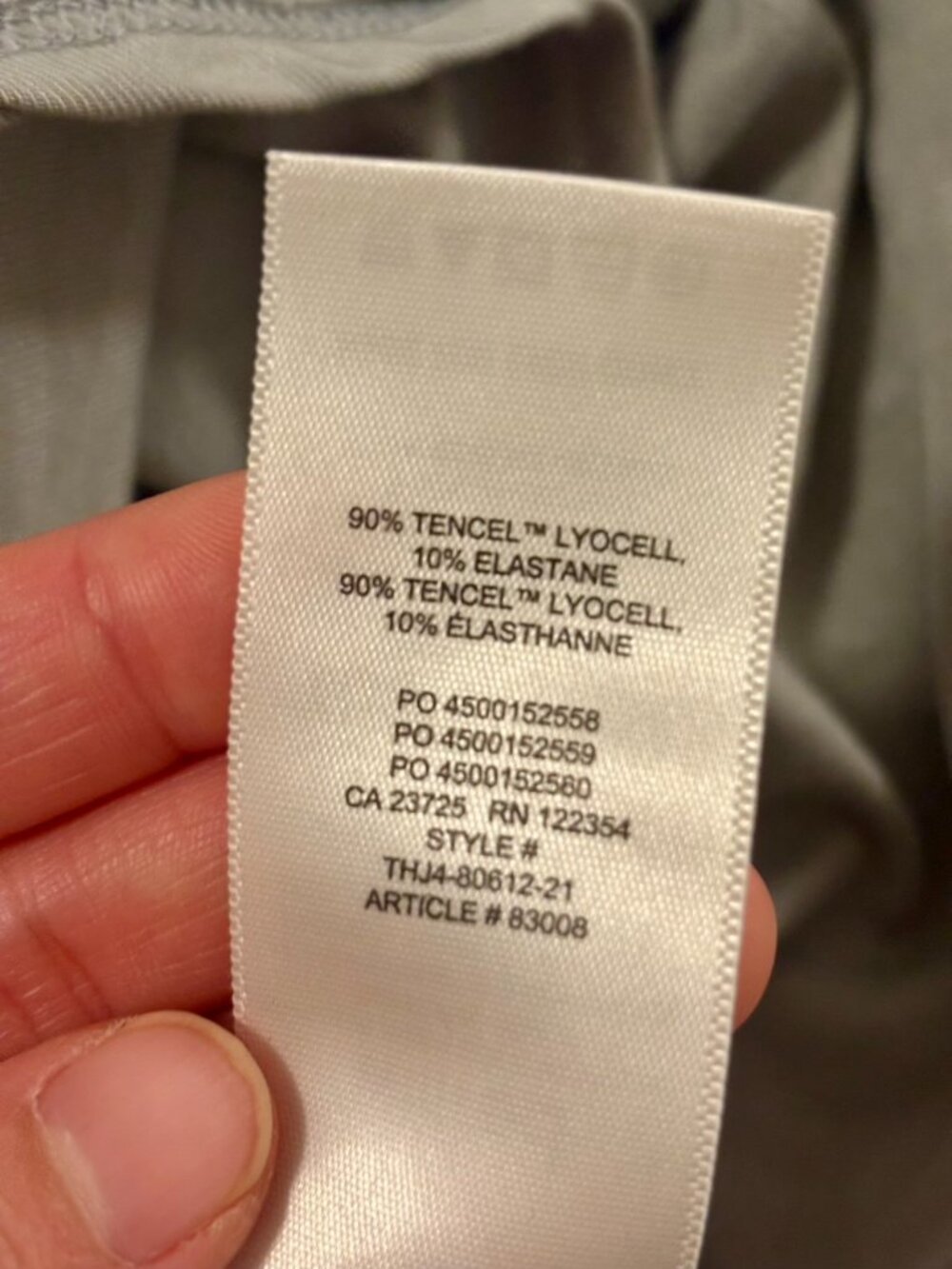 Aritzia Wrap Minidress - Pale Green - Size S - Picture 5 of 5